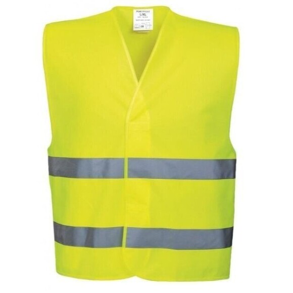 Portwest Safety Vest High Visibility Reflective Work Traffic C474 2XL/3XL - Picture 1 of 3
